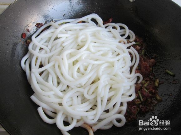 新疆炒米粉的做法