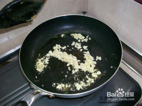 家常菜肴蒜茸小白菜