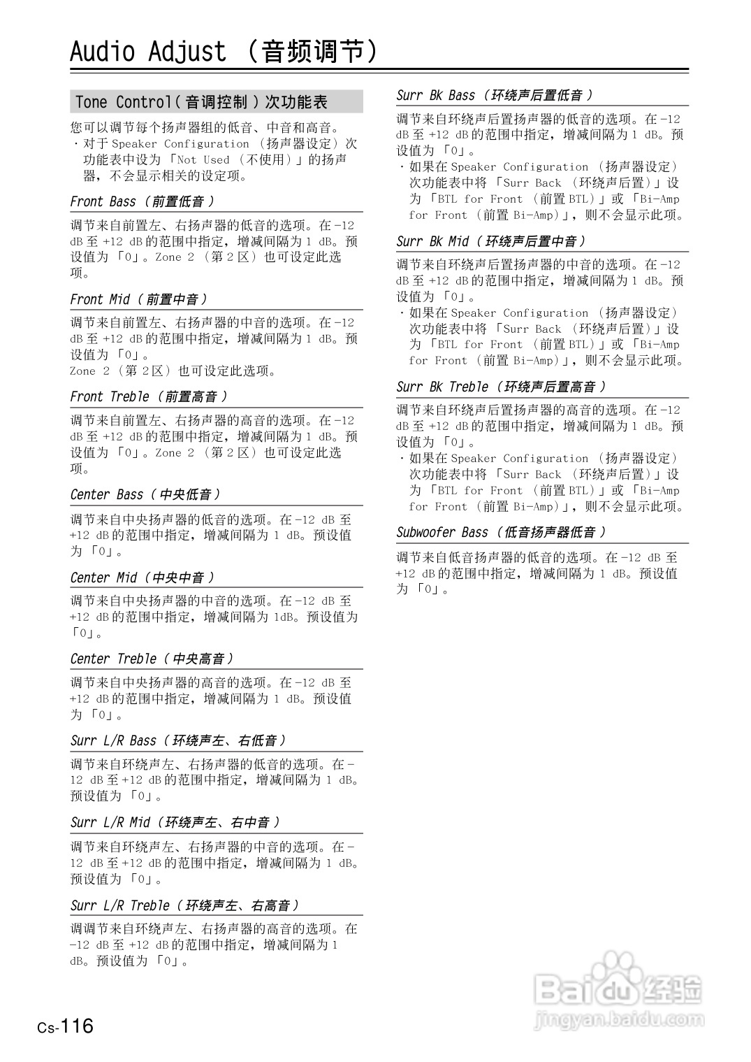 安桥AV接收机TX-NR1000型使用说明书:[6]
