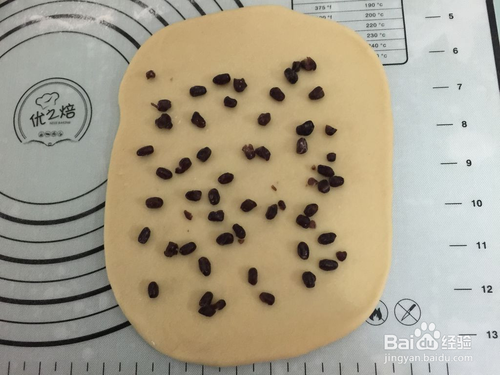 三色蜜豆吐司的做法