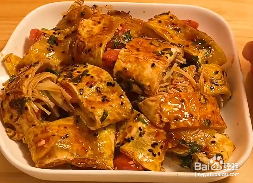 怎么做自制烤冷面