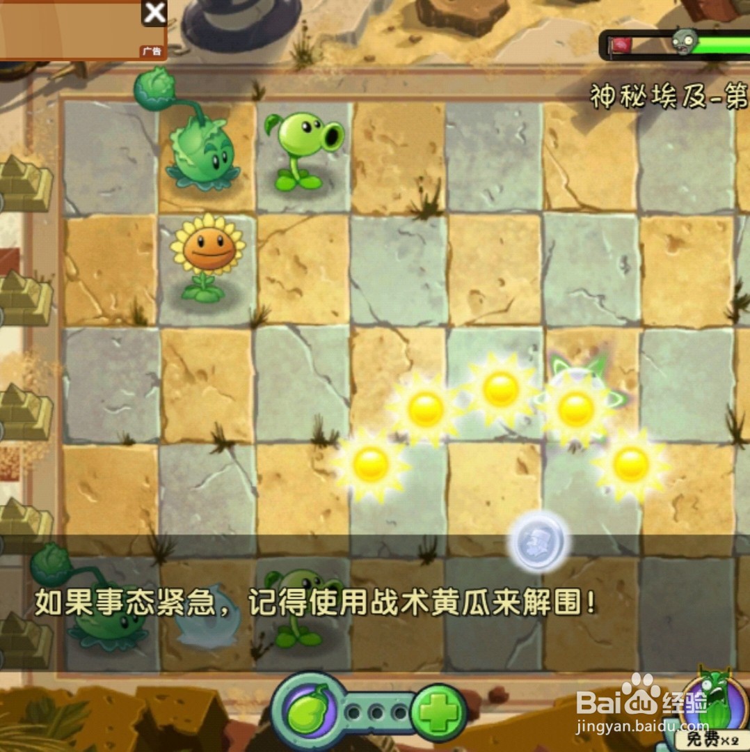 植物大战僵尸怎么使用黄瓜战术