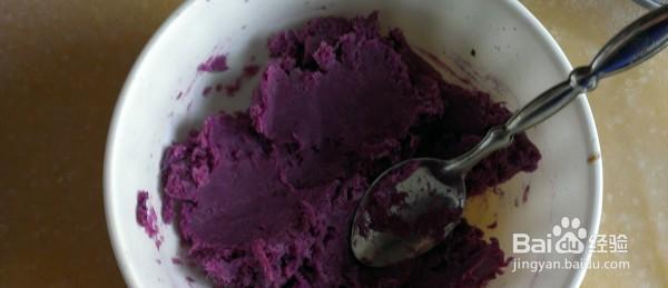 简单做喜欢的紫薯夹心蛋糕