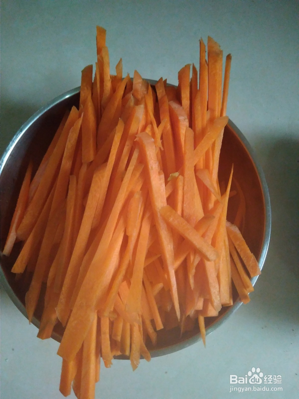 家常菜胡萝卜炒肉的简单快速上手做法