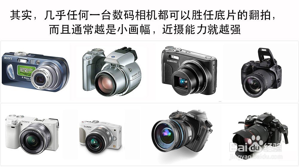 用数码相机底片翻拍技术全攻略