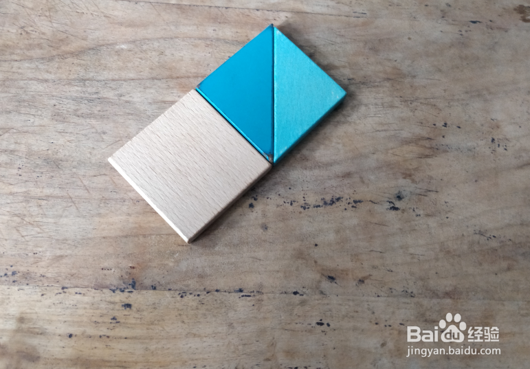 用七巧板怎样拼一只胖企鹅？