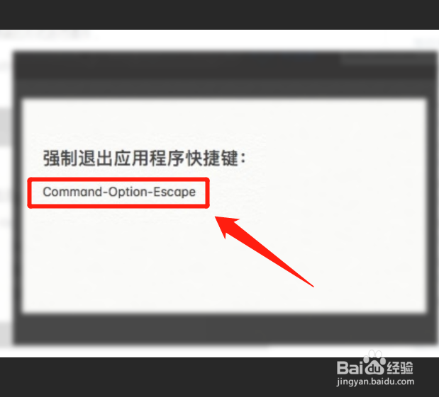 mac死机怎么关闭程序