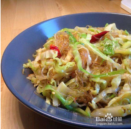 包菜粉丝家常版