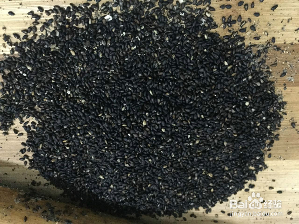黑芝麻油茶面的做法