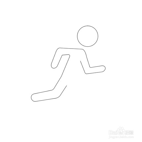 如何画跑步简笔画