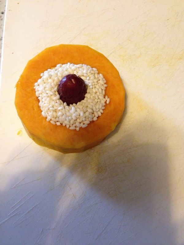 桂花糯米红枣南瓜蛊