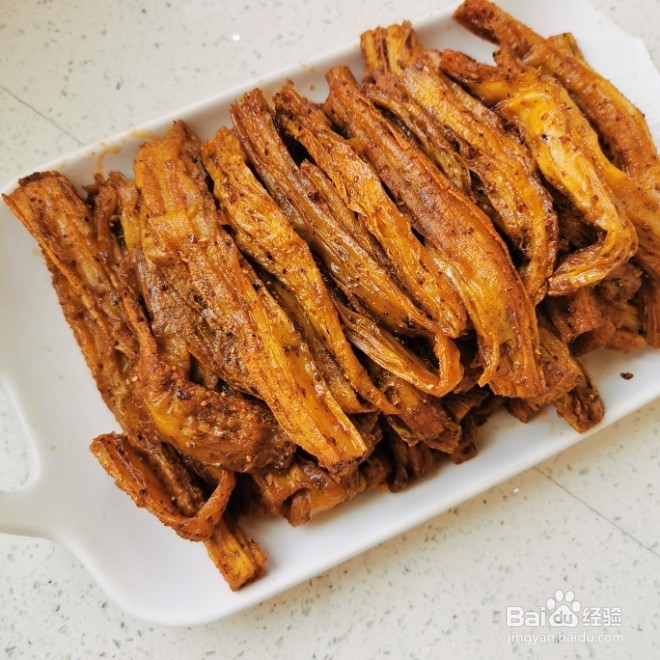 怎么用腐竹做辣条的攻略/步骤