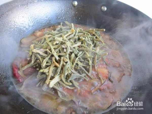 干豆角红烧肉怎么做