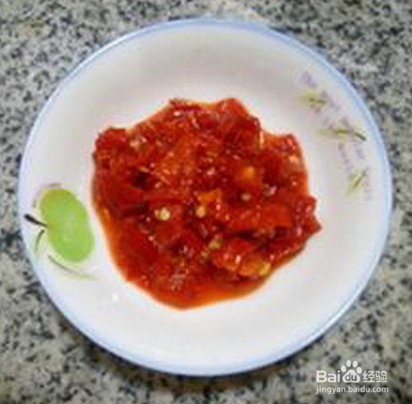 剁椒蒸荷叶蛋