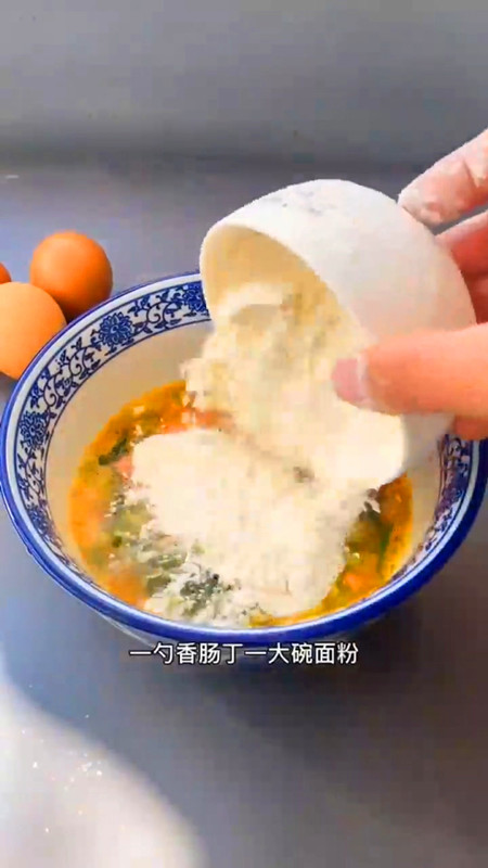 怎样做早餐鸡蛋饼