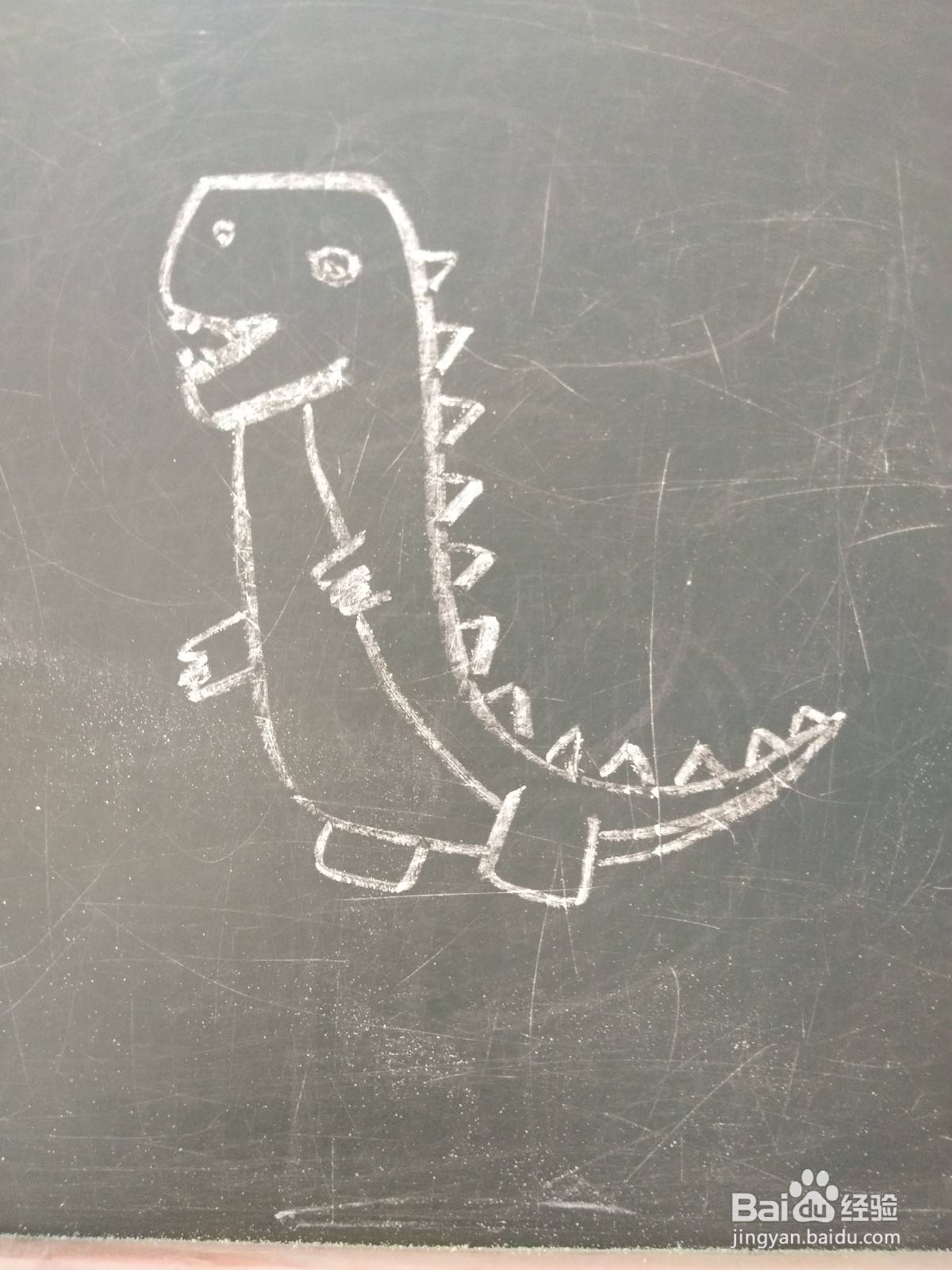 幼儿简笔画“恐龙”