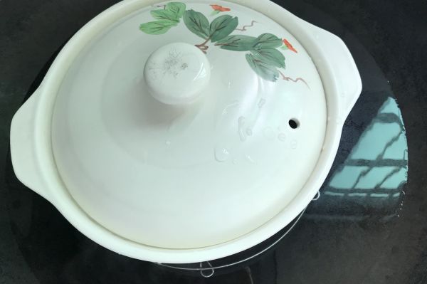 紫薯西米炖牛奶