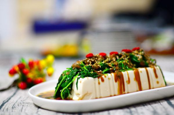芝麻叶麻将豆腐