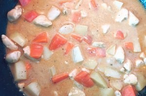 咖喱鸡的制作方法