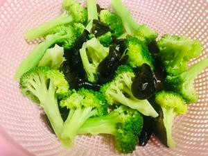 怎么做西兰花炒木耳