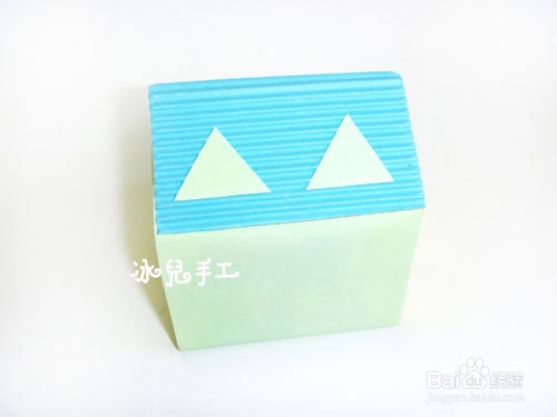 牛奶盒废物利用——漂亮的房子手工