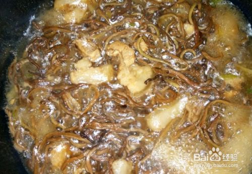 晒干的牛毛广怎么吃