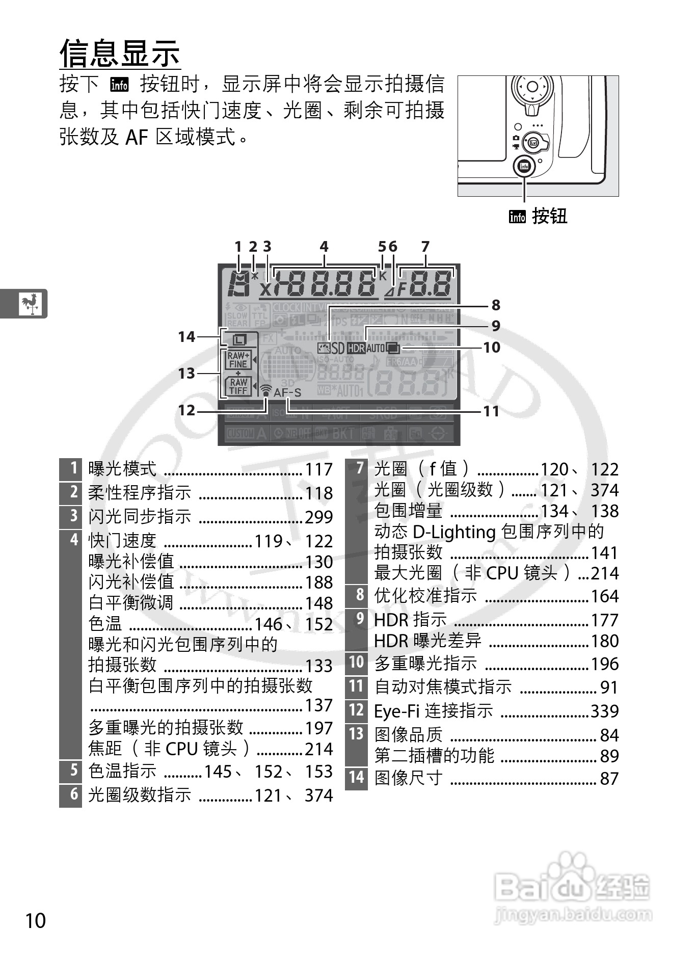 尼康D800E数码相机使用说明书:[4]