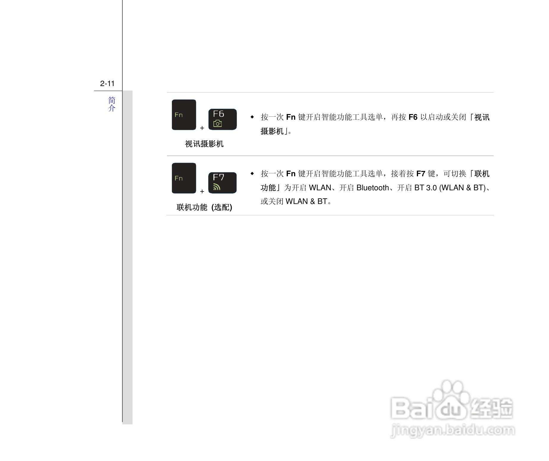 微星MSI CX640MX笔记本电脑使用说明书:[4]