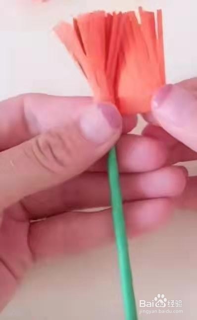 怎么用彩纸做野菊花