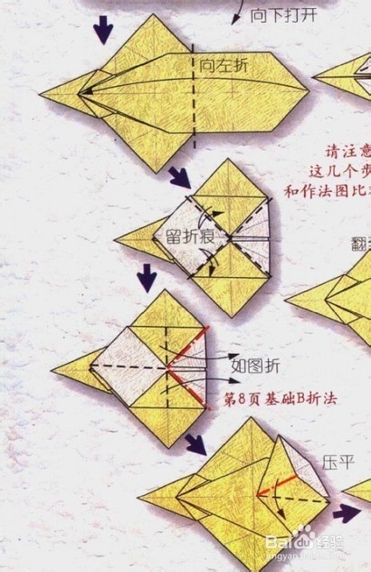 星座折纸教程--射手座（人马座）