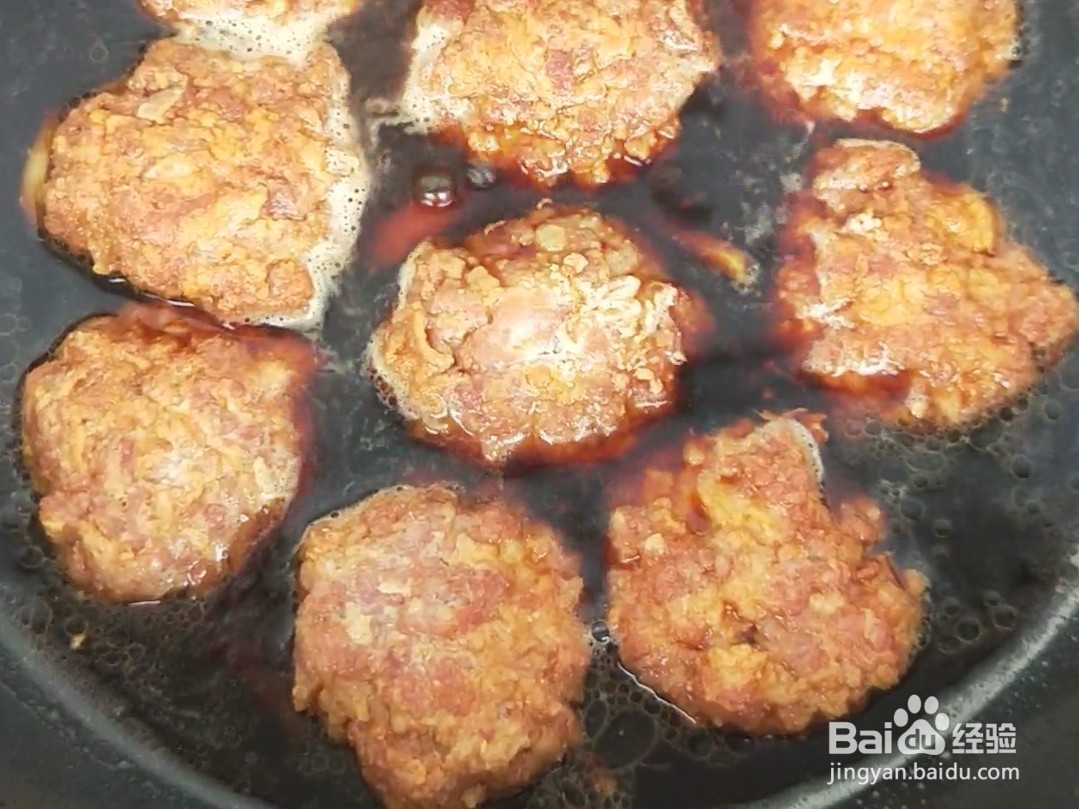 家常红烧肉丸子