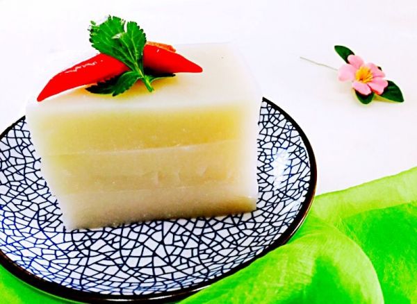 五香彩色肉皮冻