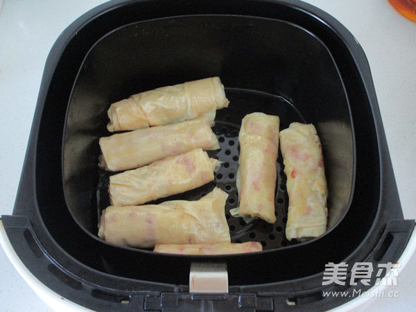 松仁土豆泥腐皮卷