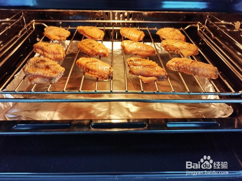 蜜汁烤鸡翅的做法