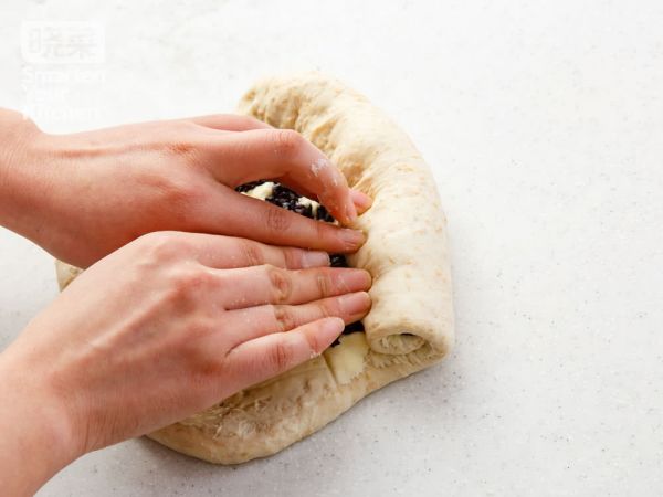 全麦紫糯米芝士面包