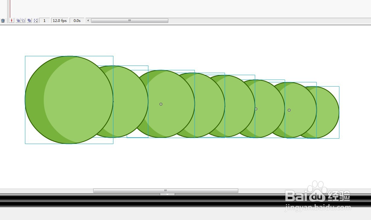 flash如何绘制一条卡通毛毛虫