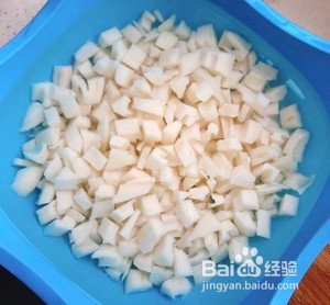 好吃美味的酸辣藕丁