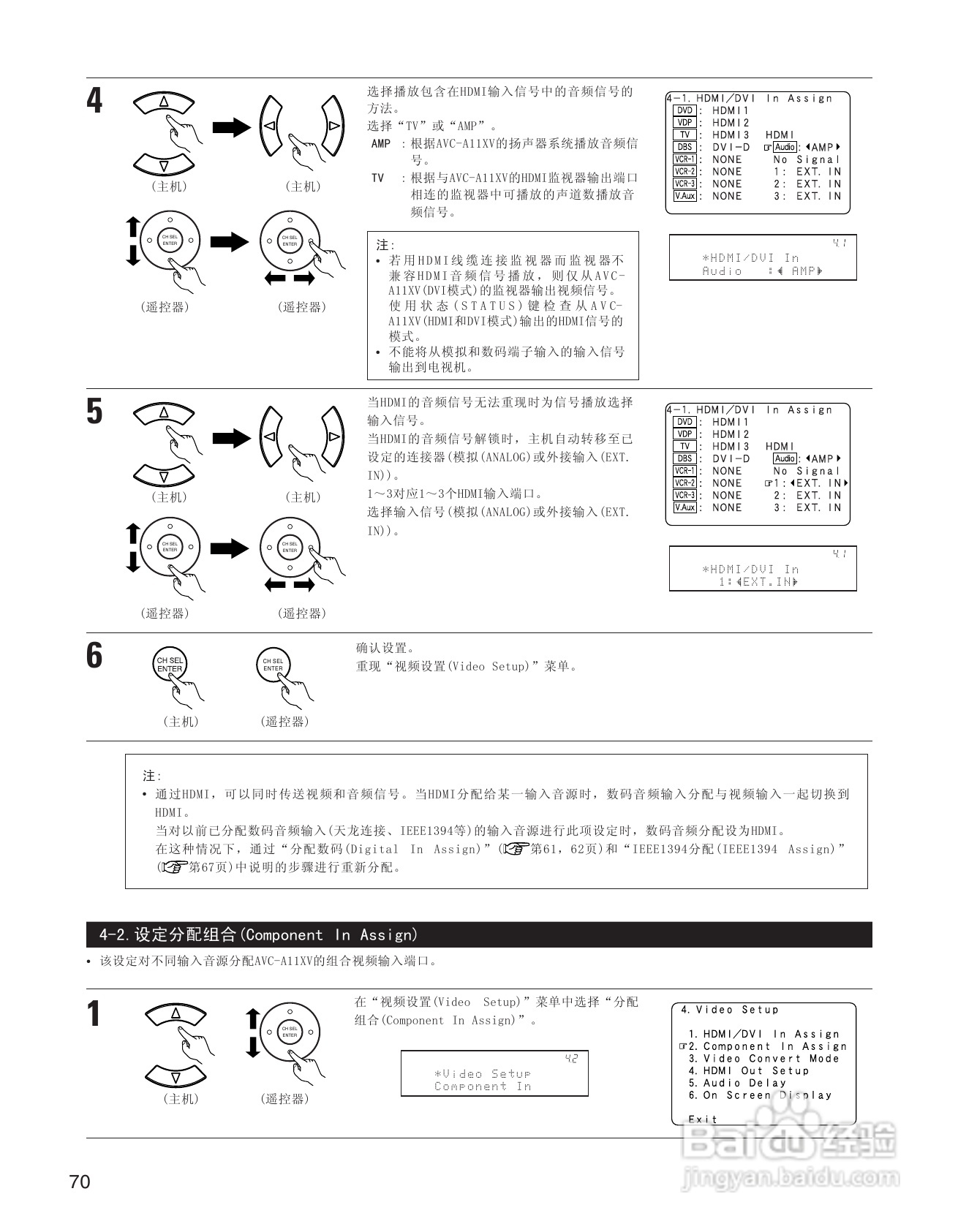 天龙AVC-A11XV 环绕音效扩大机说明书:[4]