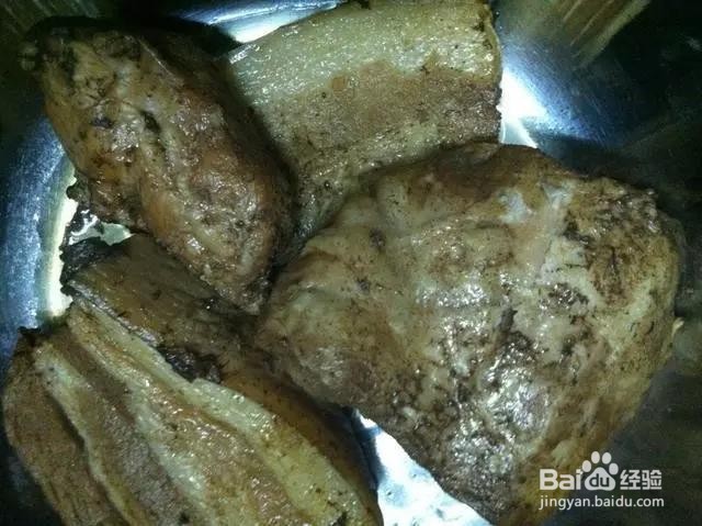 纯手工打造肉夹馍