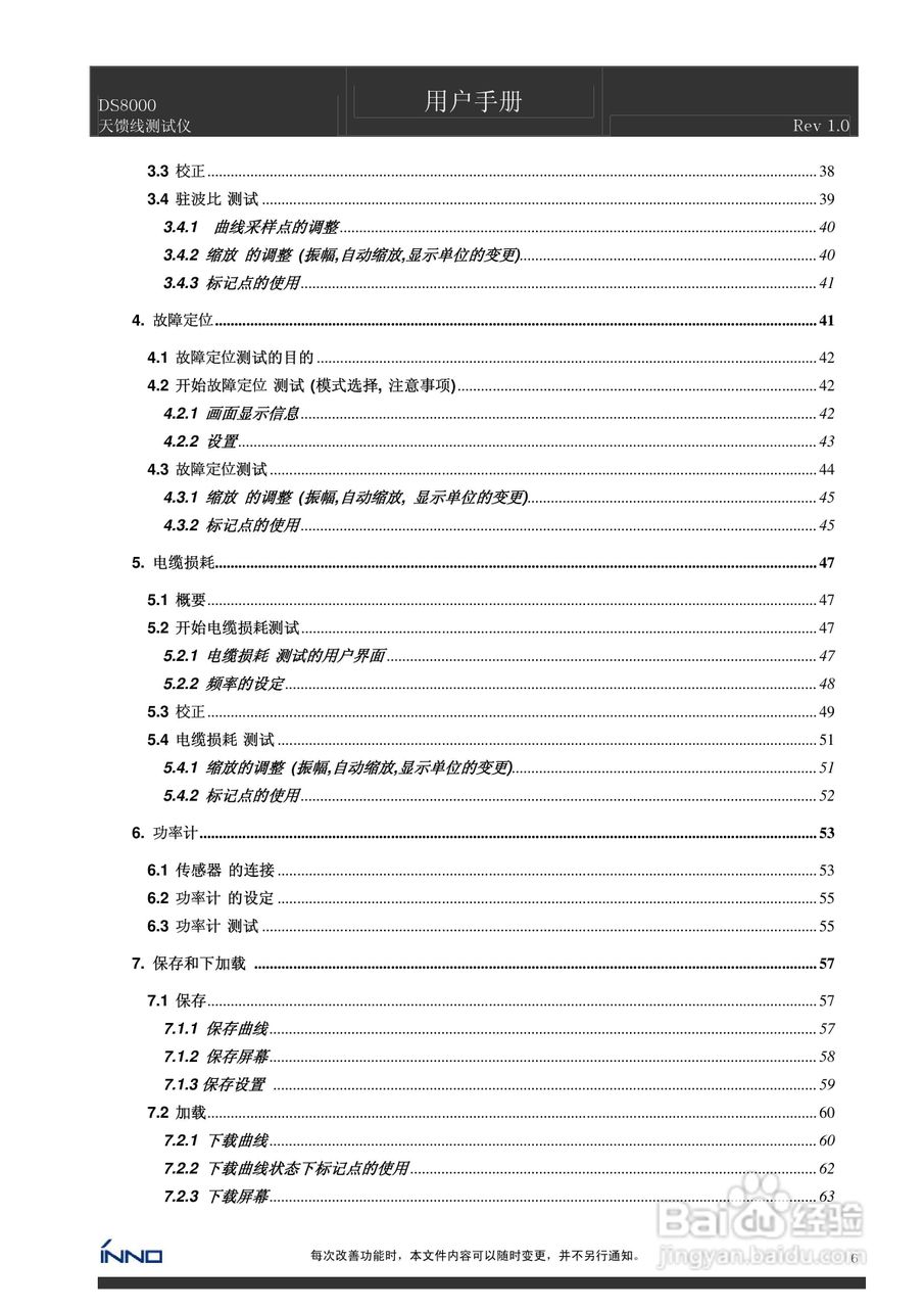 DS8000天馈线测试仪说明书:[1]