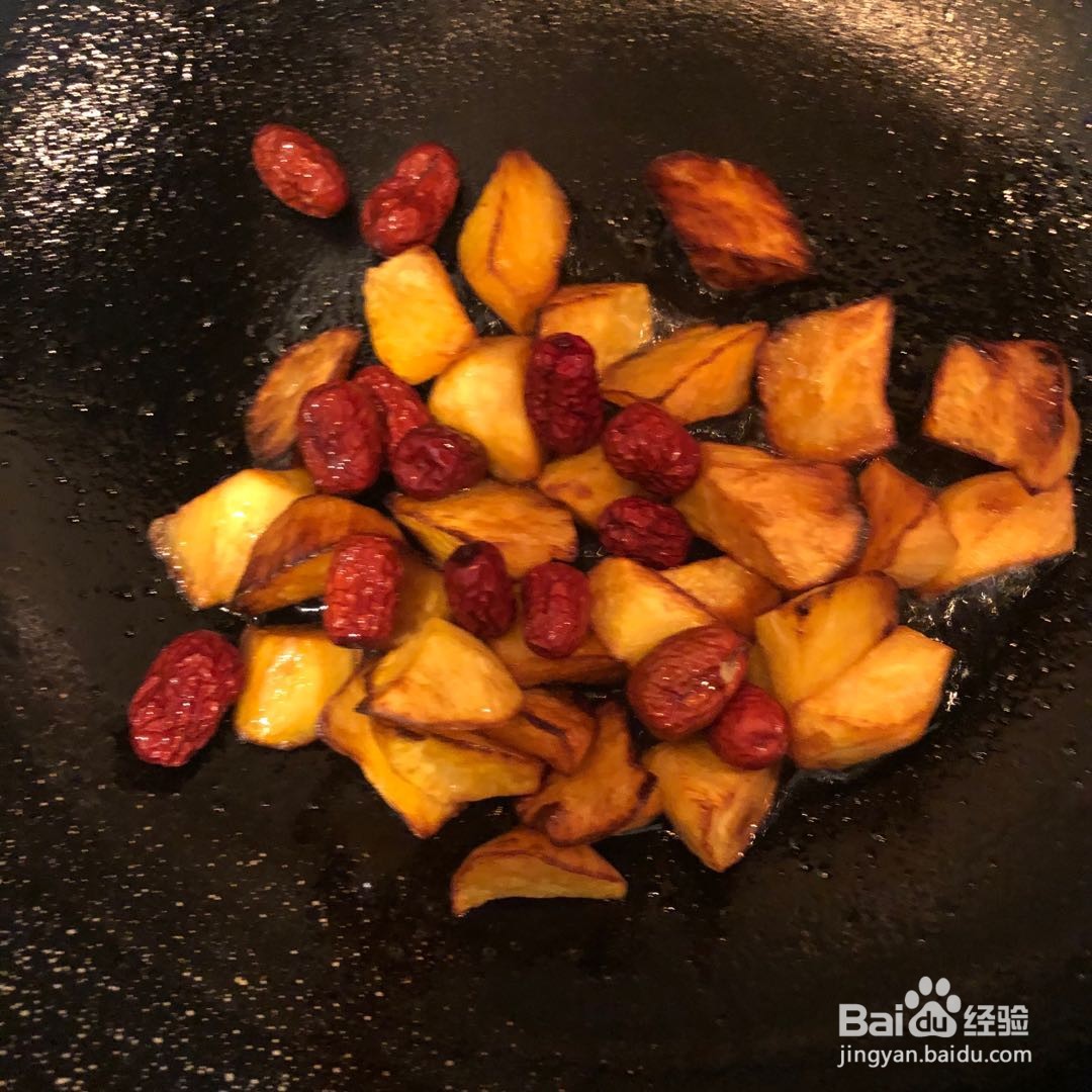 一人食:拔丝红薯的家常做法