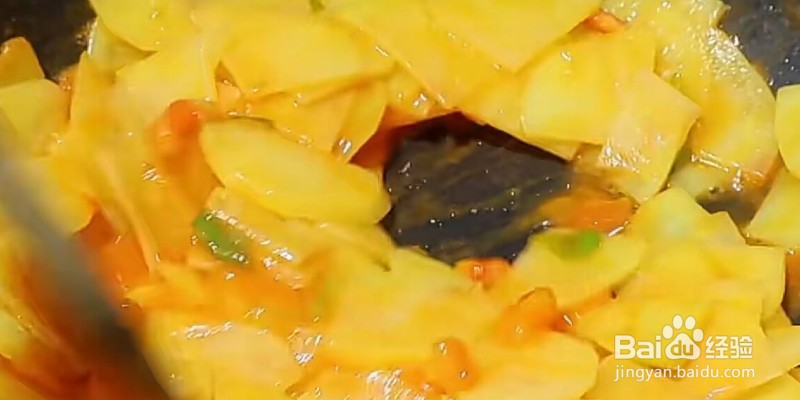 如何炒土豆西红柿