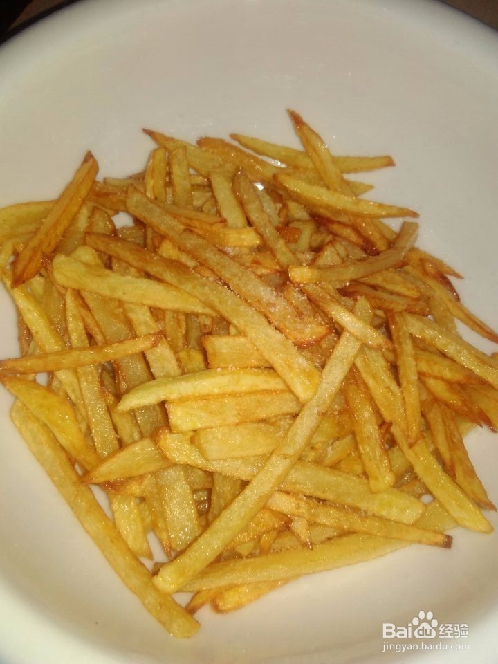 炸薯条怎么做