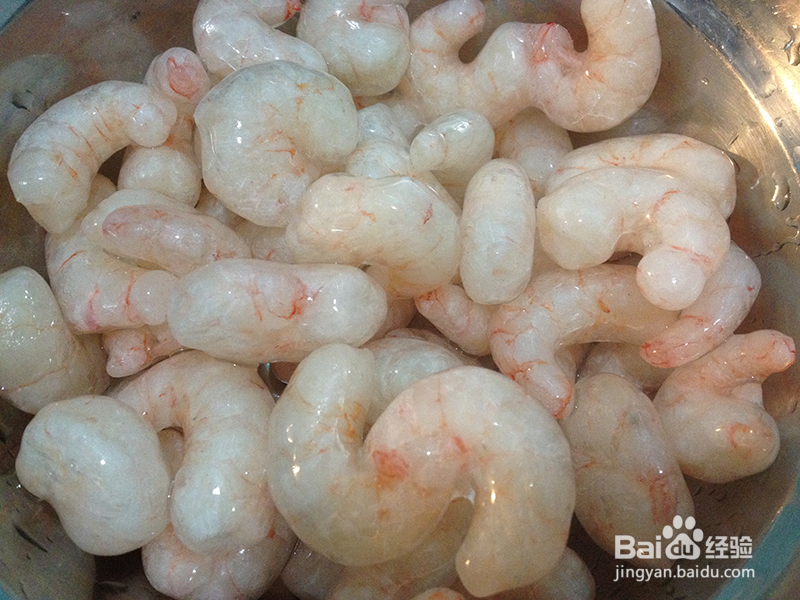 茄子烩虾仁的做法