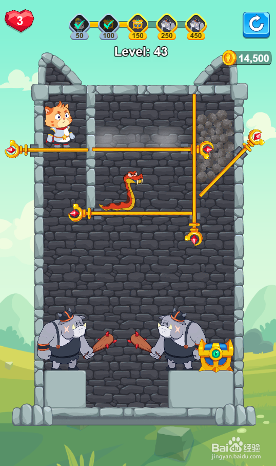 Hero Mission 2的Level 43怎样过关