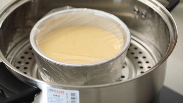 胡萝卜戚风蒸蛋糕