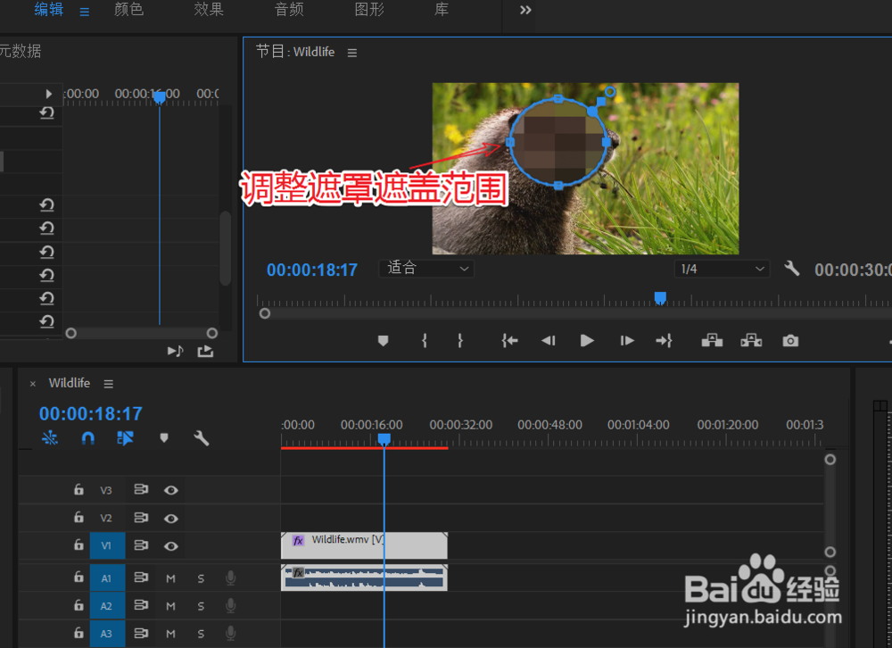 如何使用PR给视频打马赛克？