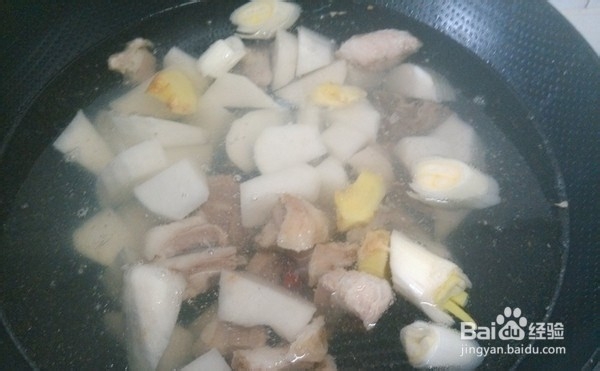 怎么做家常的萝卜炖羊肉汤