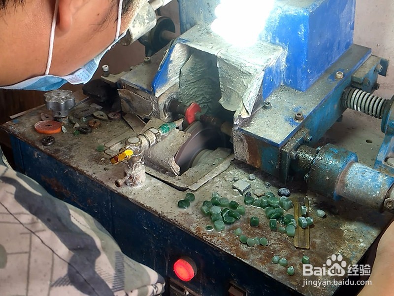 怎么给碧玉戒面抛光