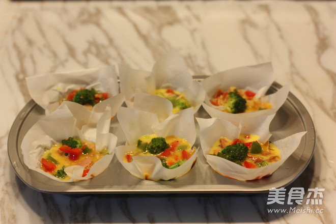 多彩鸡蛋杯的做法